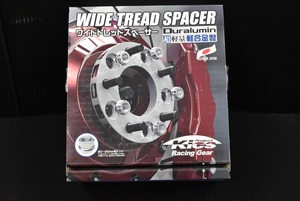 【中古品】Project Kics　WIDE TREAD SPACER　ワイドトレッドスペーサー　5415W3　15mm　5H　100→114.3 PCDチェンジャー　M12×P1.25