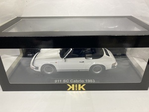 KK 1/18 ポルシェ 911SC (930) Cabriolet 1983 ホワイト (KKmodels) 新品