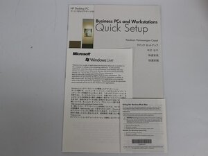 新品 HP Elite 8100用◆リカバリディスク Window7、XP、Vista 32bit 64bit 5枚セット 「HP 03 　」