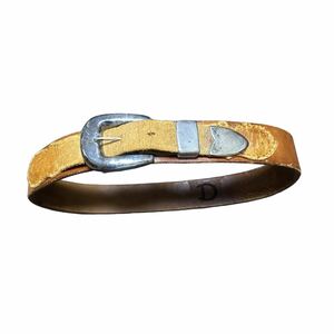 レンジャーベルト シルバー BELT インディアン アメカジ 極太 牛革 daisuke FS D ベルト sterling silver