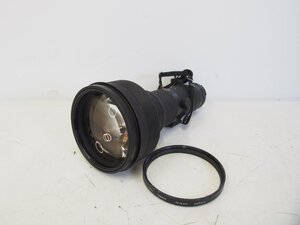 ☆【2T1031-35】 Nikon ニコン 望遠レンズ NIKKOR ED レンズフィルター L37c 122mm 400mm 1:3.5 ジャンク