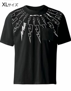 BURTLE バートル　4088 Tシャツ　XLサイズ　ブラック　半袖Tシャツ