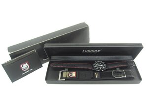 LUMINOX ルミノックス クォーツ F-117 3400 ウォッチ 腕時計 ※ベルト社外品 ∠UA11479