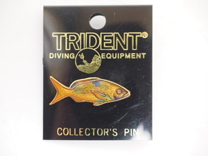 未使用・展示品 TRIDENT ピンバッチ [KB43799]