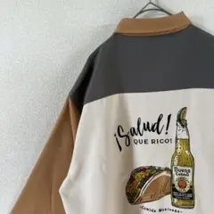 ¡Salud! QUE RICO! グラフィック長袖シャツ　カラフルMメンズI2