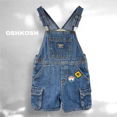 OSHKOSH Bgosh ã‚ªã‚·ãƒ¥ã‚³ã‚·ãƒ¥ğŸ�€ãƒ‡ãƒ‹ãƒ  ã‚ªãƒ¼ãƒ�ãƒ¼ã‚ªãƒ¼ãƒ« ãƒ­ãƒ³ãƒ‘ãƒ¼ã‚¹ ã‚µãƒ­ãƒšãƒƒãƒˆ 90 ãƒ¯ãƒƒãƒšãƒ³ ãƒ“ã‚´ãƒƒã‚·ãƒ¥