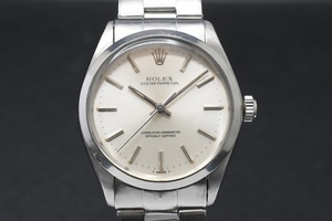 ROLEX OYSTER PERPETUAL Ref:1002 Cal.1570 ロレックス オイスターパーペチュアル 1982年製 シルバーダイヤル ■27278