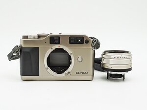 ◇ジャンク【CONTAX コンタックス】G1 ボディ + 28mm レンズ フィルムカメラ