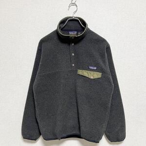 99年製 Patagonia USA製 シンチラスナッププルオーバー グレー