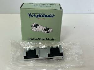 T14◆Voigtlander フォクトレンダー◆ダブルシューアダプター Double Shoe Adapter カメラ アクセサリー パーツ