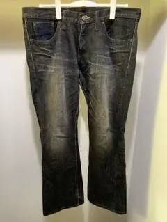 TASUKI JEANS タスキジーンズ ブラックデニムパンツ ブーツカット