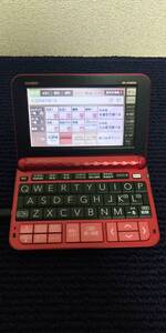 【極美品】カシオ 電子辞書 EX-Word エクスワード XD-JTZ6000RD レッド