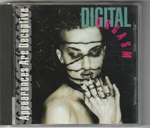 ★ジュリアナ系テクノ●DIGITAL ORGASM 1993年リリース【Appearances are Deceptive】★RUNNING OUT OF TIME収録 PRAGA KHAN,JADE 4U