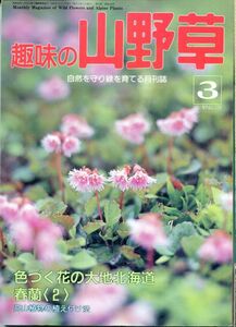 F34〇趣味の山野草　1991年3月号　特集：色づく花の大地北海道　春蘭＜2＞　（230810）