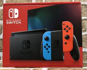 ◎1円スタート！『未使用』 Nintendo Switch本体/Joy-Con(L) ネオンブルー/(R) ネオンレッド②