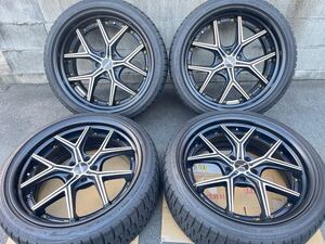 超美品！売切！バリ山！WALDイリマ　21インチ120 9.0J　10.0J　ランフラット245/40R21　275/35R21　LS460　LS600　LS500　新型アルファード