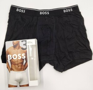 【Sサイズ】HUGO BOSS(ヒューゴボス) ボクサーパンツ Black 1枚 メンズ下着 50475675