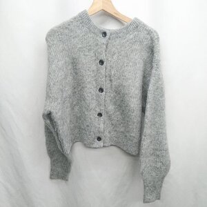 ◇ ⊇ N. Natural Beauty Basic エヌ ナチュラルビューティーベーシック 長袖 カーディガン サイズM グレー系 レディース E