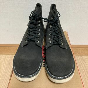 【希少】RED WING レッドウィング 8174 アイリッシュセッター ビームス別注 スエードブーツ ブラック サイズ9D 27cm 廃盤品