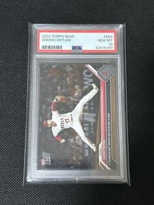 PSA10 Topps Now 2023 大谷翔平 683 40号HR & 10勝 ③