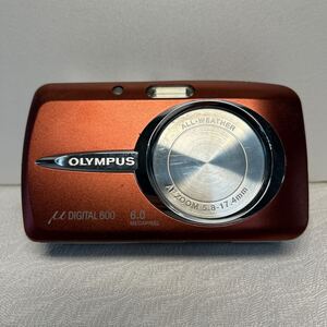 OLYMPUS オリンパス　μデジタル600 デジタルカメラ　μ600 完全未チェック　ジャンク品