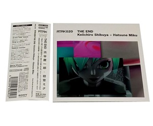 【ボカロCD】渋谷慶一郎＋初音ミク　THE END　ATAK020　帯付き　紙ジャケット　Keiichiro shibuya+Hatsune Miku　ボーカロイド・オペラ　