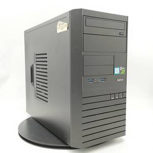 ★外観キズあり★ ThirdWAVE raytrek-V MX(Adobe_CC推奨/E06/H310M) [Core i7 8700 4GB 1TB OSなし] 中古 デスクトップパソコン (10677)