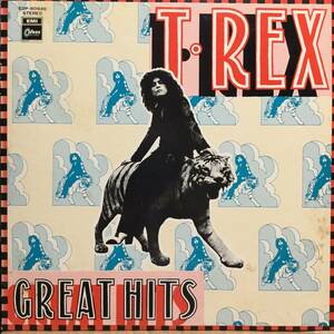 Ｔ．レックス・グレート・ヒッツ／Ｔ．レックス　(LPレコード)　T.Rex Great Hits/T.Rex、マーク・ボラン