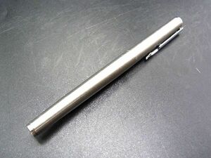 ■美品■ PILOT パイロット 万年筆 筆記用具 ステーショナリー レディース メンズ シルバー系 DF0470