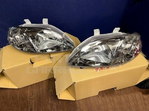 ★未使用★ホンダ純正 ヘッドライト 左/右 シビック タイプR CIVIC EK3 EK4 EK9 CK3 CK4 Ferio 3D HONDA HEADLIGHT TYPE R RACE ACURA 新品