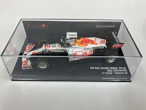 ミニチャンプス1/43 レッドブル ホンダ RB16b トルコGP2021 フェルスタッペン (Minichamps)　 新品