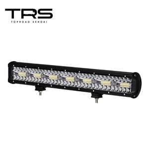 TRS LEDワークランプ 3列140灯 420W 20インチ 12/24V共用 6000K 防水 ホワイト IP67 326016