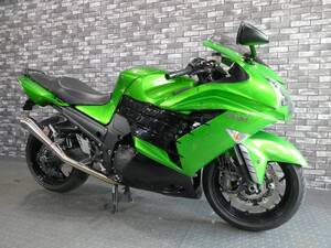 ☆カワサキ　ニンジャ　ＺＸ-１４Ｒ　２０１２年式　ZXT40E型　東南アジア仕様　ワンオーナー　社外マフラー　大阪から　大西商会