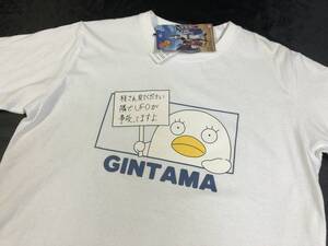 即決◆銀魂　エリザベス◆半袖Tシャツ【M】新品タグ付き　キャラクター　メンズTシャツ　桂さん見てください隣でUFOが事故ってますよ◆