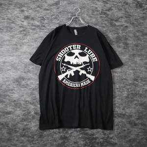 T261 Unknown SHOOTER LUBE Logo Tee Black XL ロゴ プリント オーバーサイズ クルーネック Tシャツ 黒 ブラック