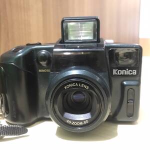 【5452】シャッター◎彡Konica Z-UP 80RC SUPER ZOOM コニカ レンズ 40-ZOOM-80 コンパクトカメラ フィルムカメラ レトロ彡