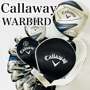 希少カラー キャロウェイ ウォーバード 初心者 やさしい 入門 メンズゴルフ Callaway WARBIRD オデッセイ ゴルフセット クラブ ブルー 青