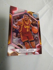 2023-24 TOPPS BOWMAN BEST UNIVERSITY BASE BRONNY JAMES ロサンゼルス・レイカーズ