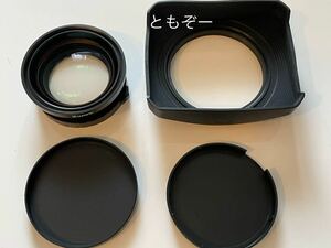 ZUNOW WCX-200 ワイドコンバーターレンズ　フードセット　中古　WIDE CONVERTER LENS 実用品　PXW-X200