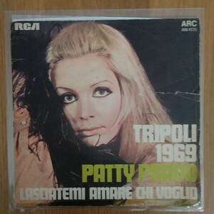 ◎SG～ TRIPOLI 1969 c/w LASCIA TEMI AMARE CHI VOGLIO(好きな人を愛させて) ☆ PATTY PRAVO