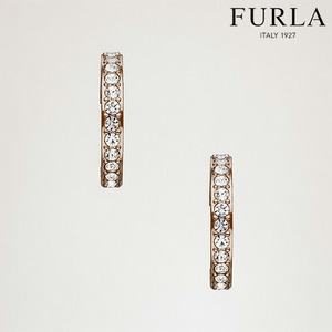 フルラ ピアス レディース ブランド FURLA 1927 HOOP EARRINGS ステンレススチール フープ 両耳用 FJ1108ETU ピンクゴールド アクセサリー