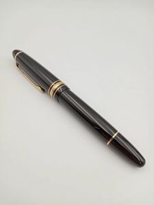 ◇MONTBLANC モンブラン 万年筆 14kマイスターシュテュック #146 筆記用具 事務、店舗用品　文房具　ブラック　使用未確認