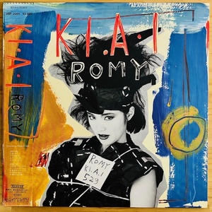 LP■和モノ/ROMY (石川ひろみ)/KI・A・I/POLYSTAR 28P 2001/国内85年ORIG PROMO OBI/帯 美品/泉谷しげる 加藤和彦 友部正人 鈴木茂 林立夫