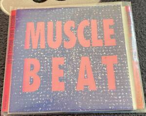 超貴重廃盤帯付CD!! マッスルビート「MUSCLE BEAT」デビューアルバム／Pケースのないエコなオリジナル簡易仕様♪久保田真吾／ブラボー小松