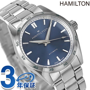 ハミルトン ジャズマスター パフォーマー オート 34mm 自動巻き 腕時計 ブランド メンズ レディース HAMILTON H36115140 アナログ ネイビー