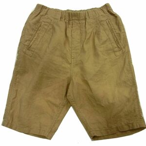 ■nonnative リネン ハーフパンツ 麻100％ LINEN RIPSTOP 夏物 メンズ ノンネイティブ