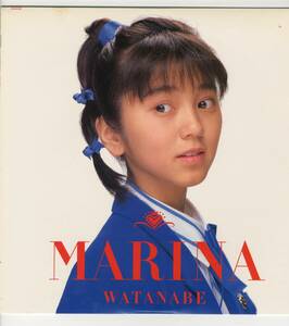 LP 美品 渡辺満里奈　MARINA【J-597】