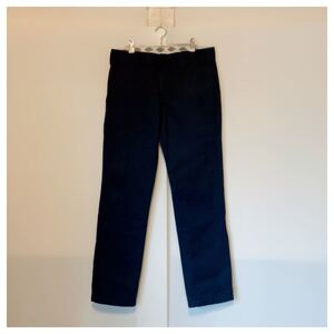 ☆ 良品 Dickies ディッキーズ ワークパンツ ネイビー W32 UM874