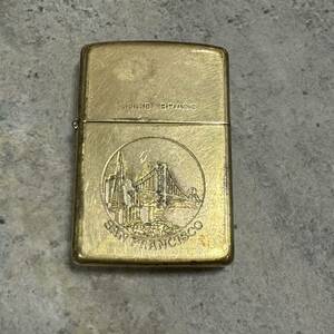 ◆Zippo 現状品 真鍮 ジッポ オイルライター 1932 1987 ジッポージッポー ジッポ オイルライター ライター シルバー ゴールドヴィンテージ