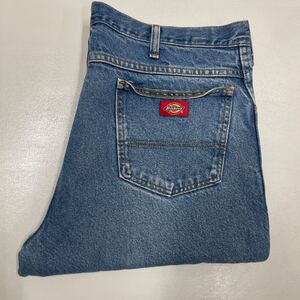 W38 デニム 古着 ディッキーズ DICKIES ワーク インディゴ デニム パンツ REDKAP CARHARTT WORK0330